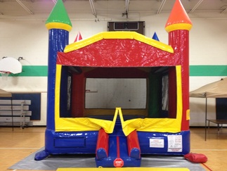 Rainbow Bounce House