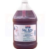 1 Gallon Cherry Sno-Kone Syrup